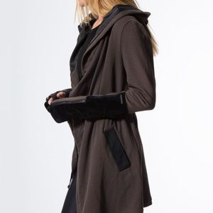 Blanc Noir Traveler Jacket, size M, grey & black